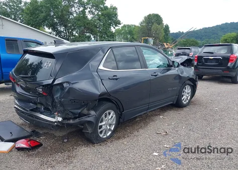 2022 Chevrolet Equinox Fwd Lt из США, поврежденный, VIN 3GNAXKEV7NS182206